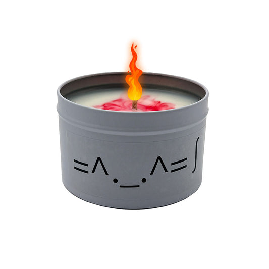 Cute Cat - Emoticon Candle