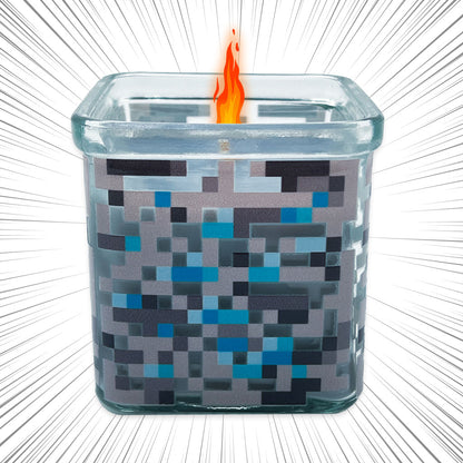 Diamond Ore - Block Candle