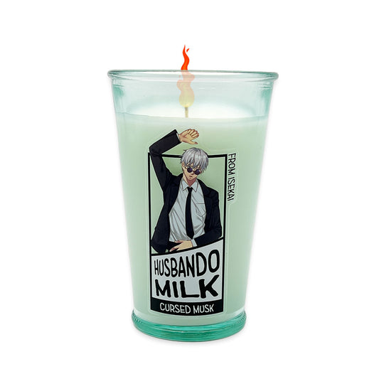 Gojo - Husbando Milk Candle