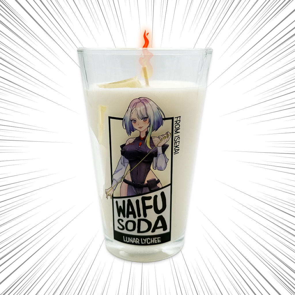 Lucy - Waifu Soda Candle