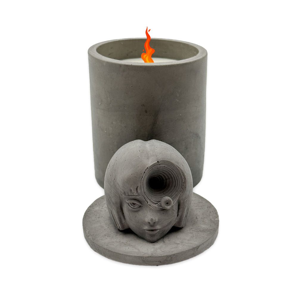 The Spiral - Cement Candle