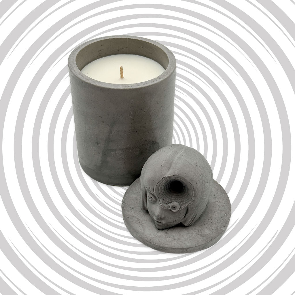 The Spiral - Cement Candle