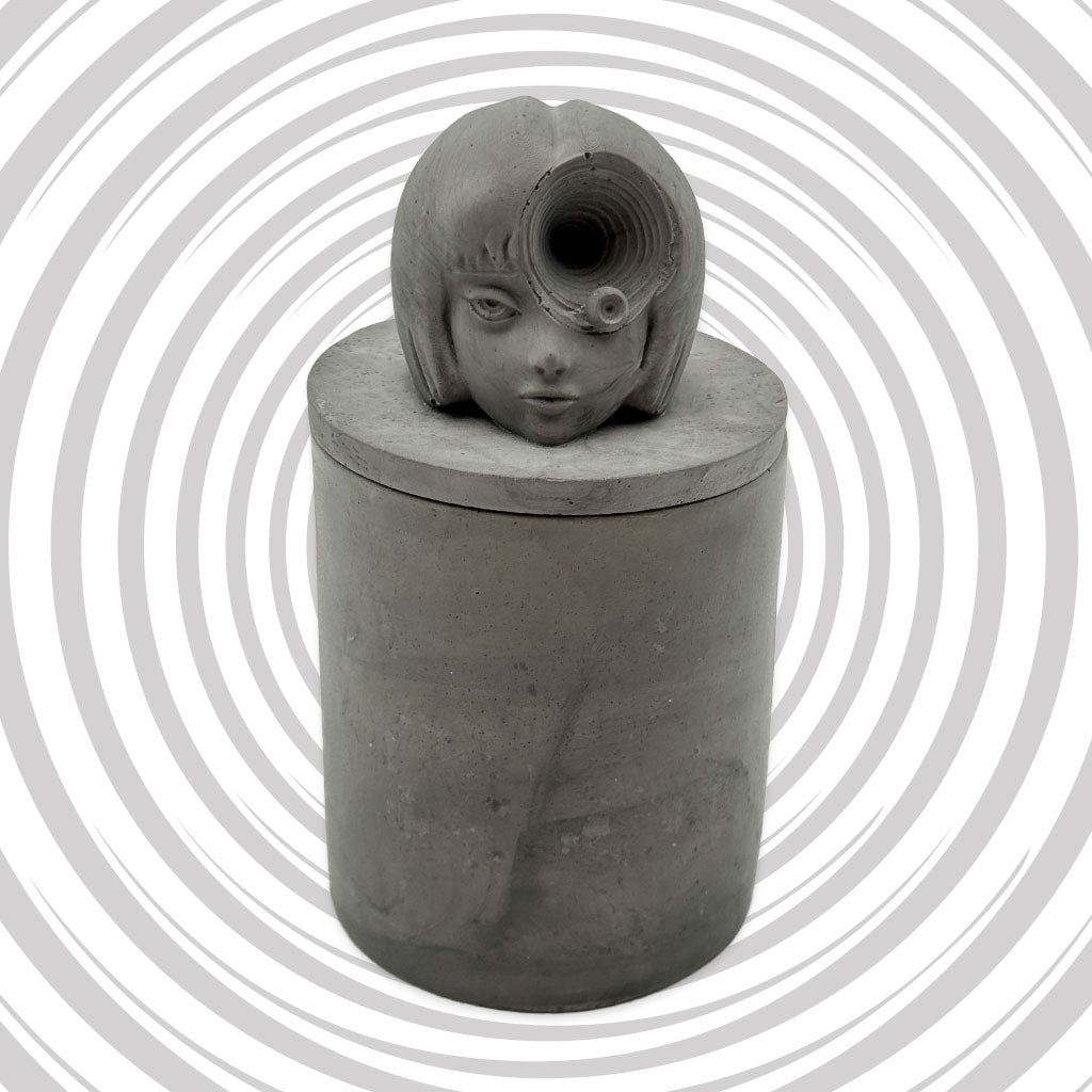 The Spiral - Cement Candle