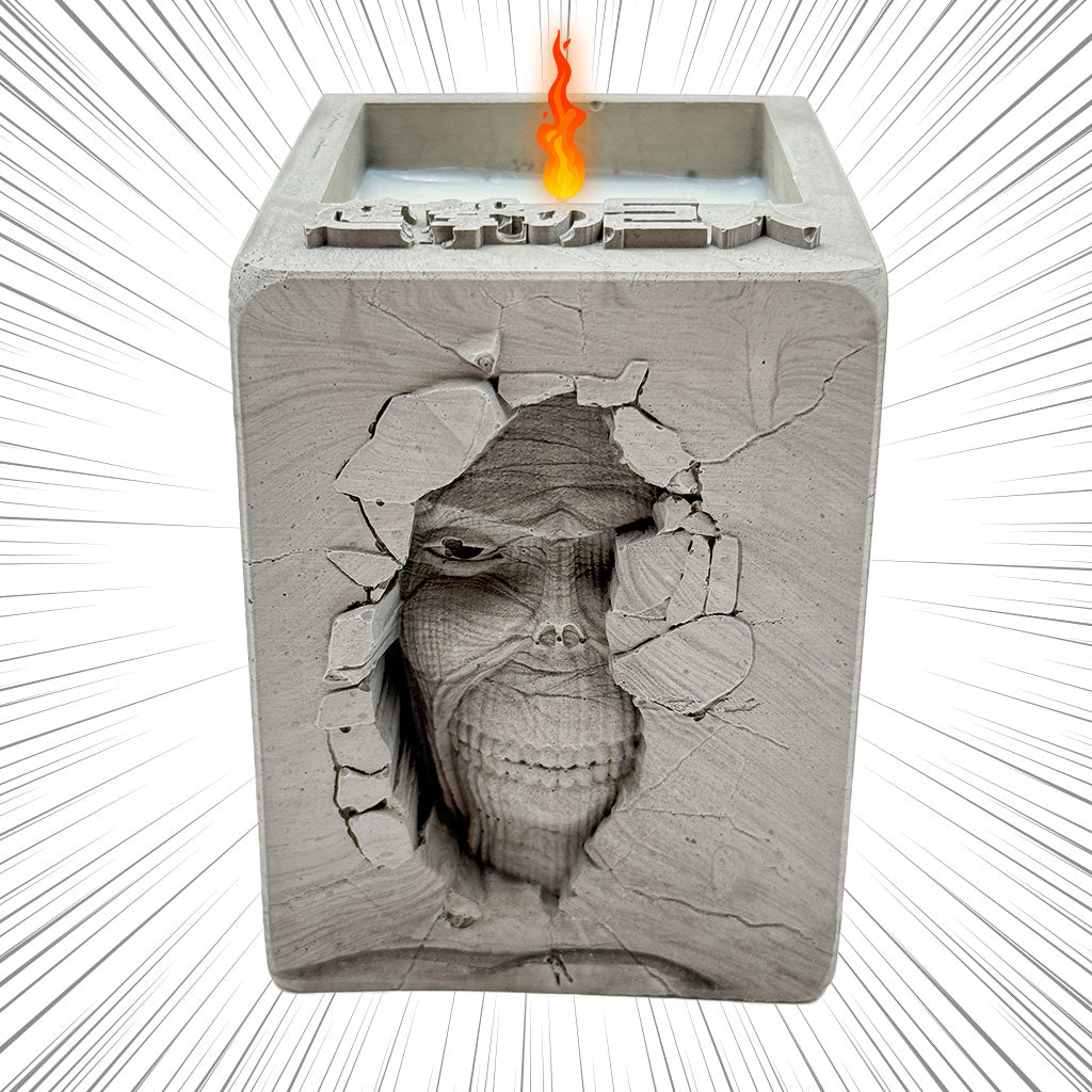 Wall Titan - Cement Candle